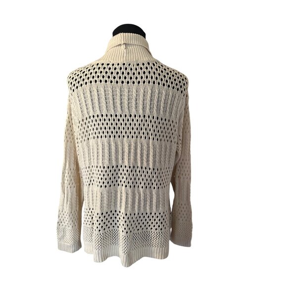 89th & Madison cream open front cardigan size PXL - Picture 2 of 7